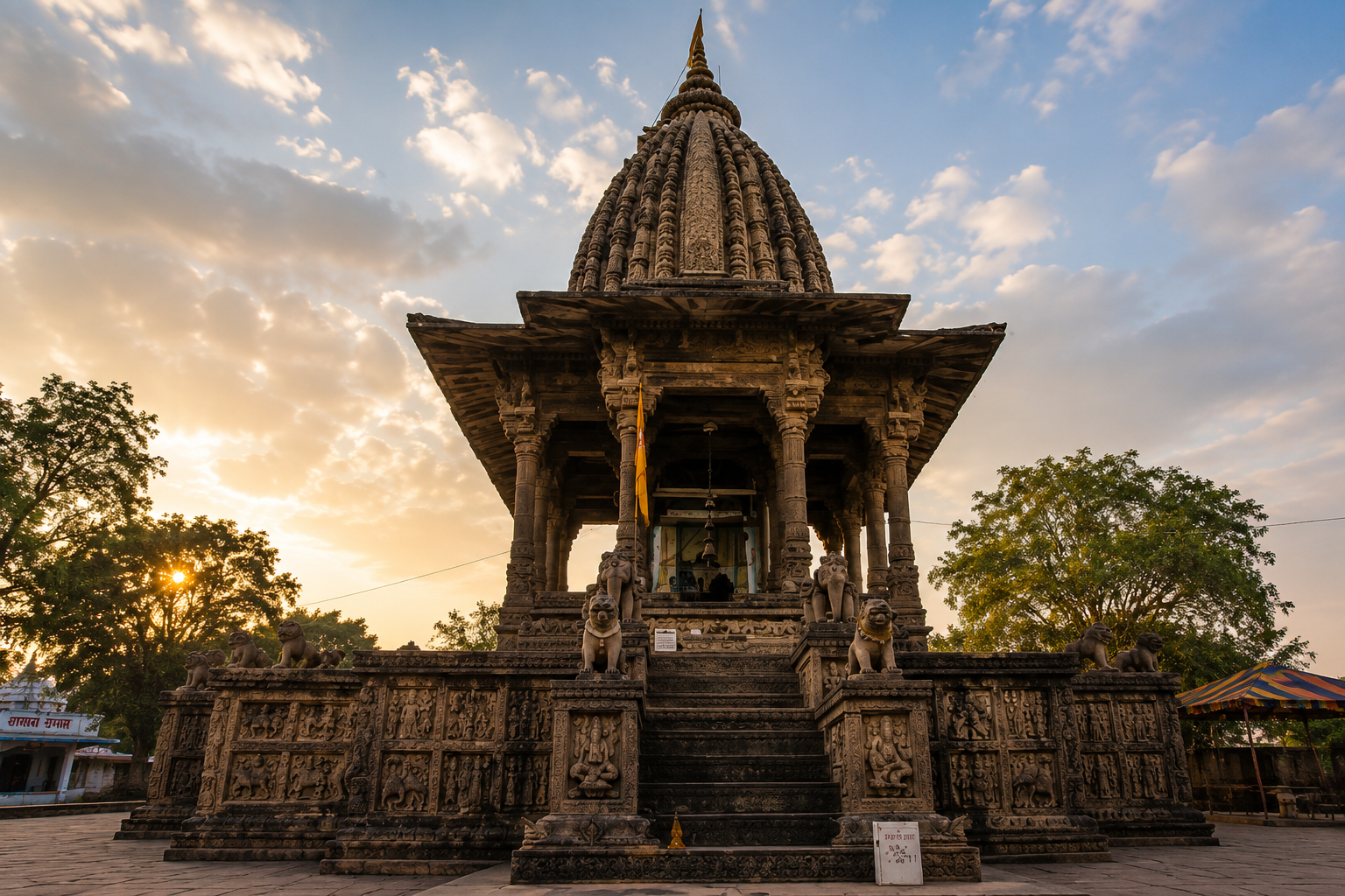 Historic temple architecture